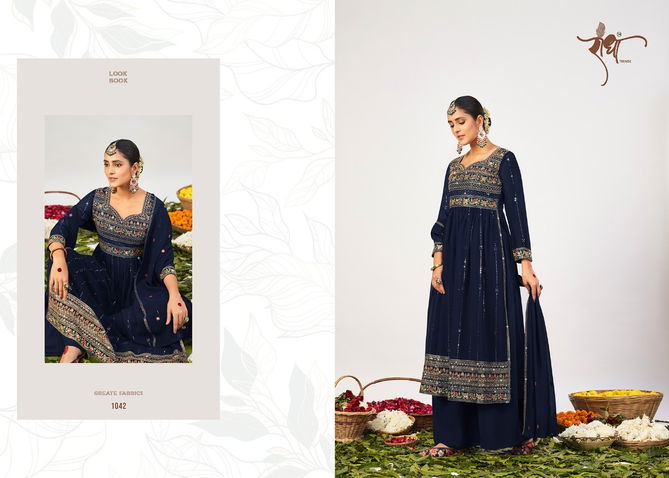 Nayra Vol1 Georgette Designer Sharara with Dupatta Suit Catalog